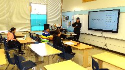 San Lorenzo Adult School class in session.